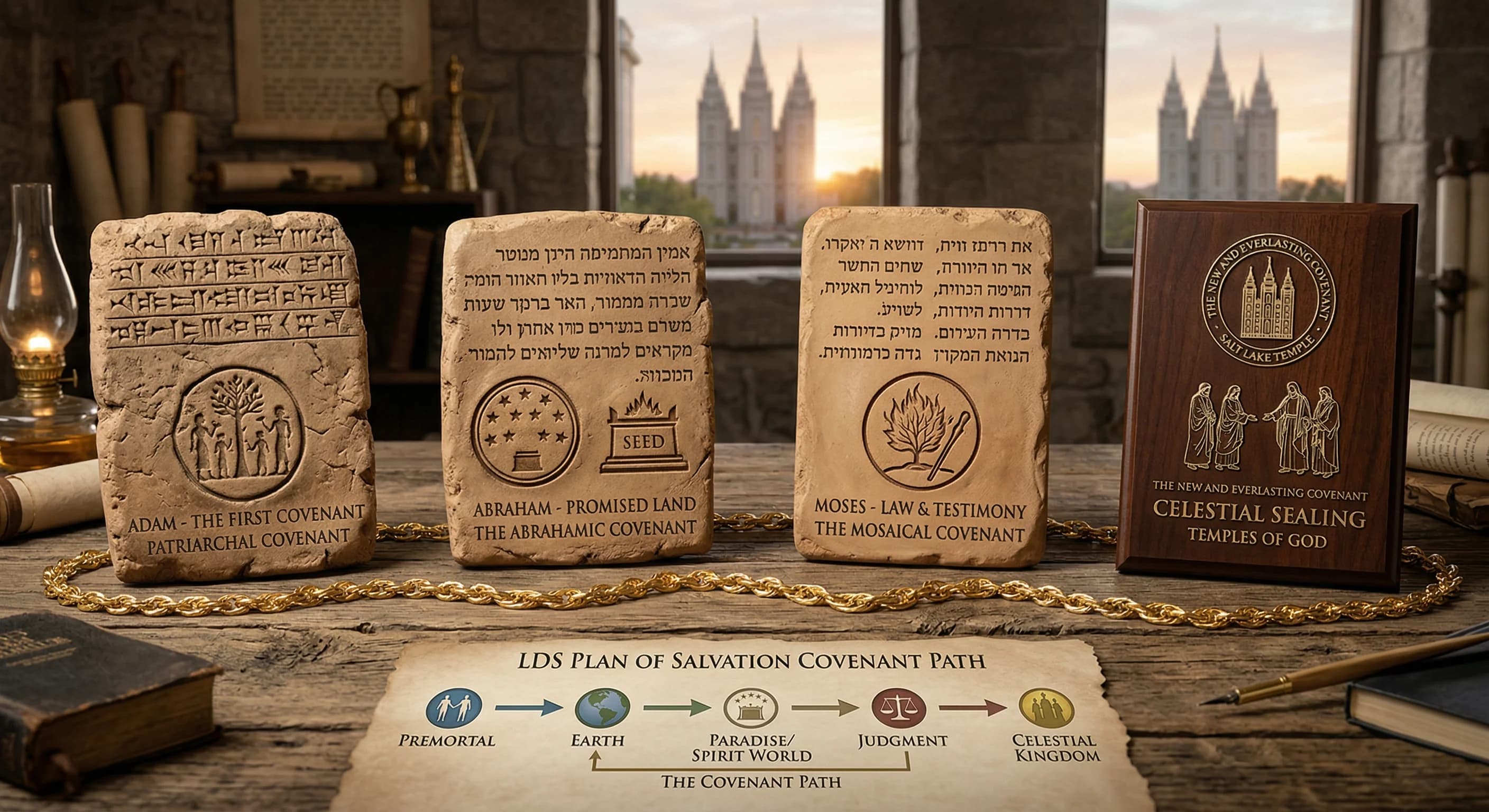 Covenant Tracker -- Trace Every Covenant from Adam to Modern Temples