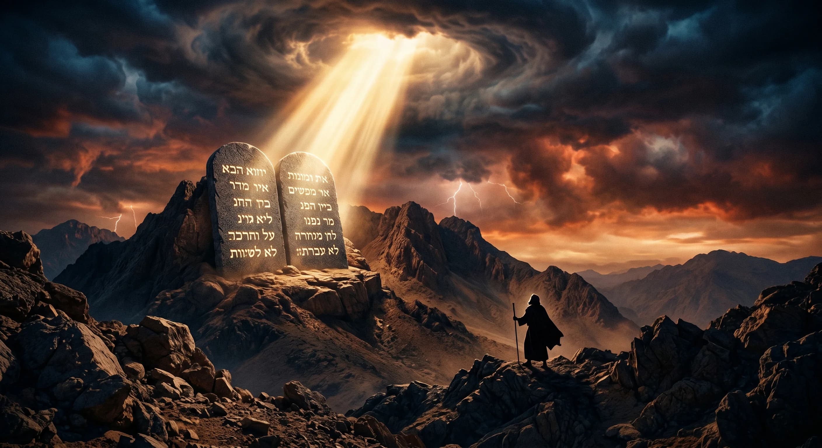 The Ten Commandments in Hebrew: What the Original Text Actually Says