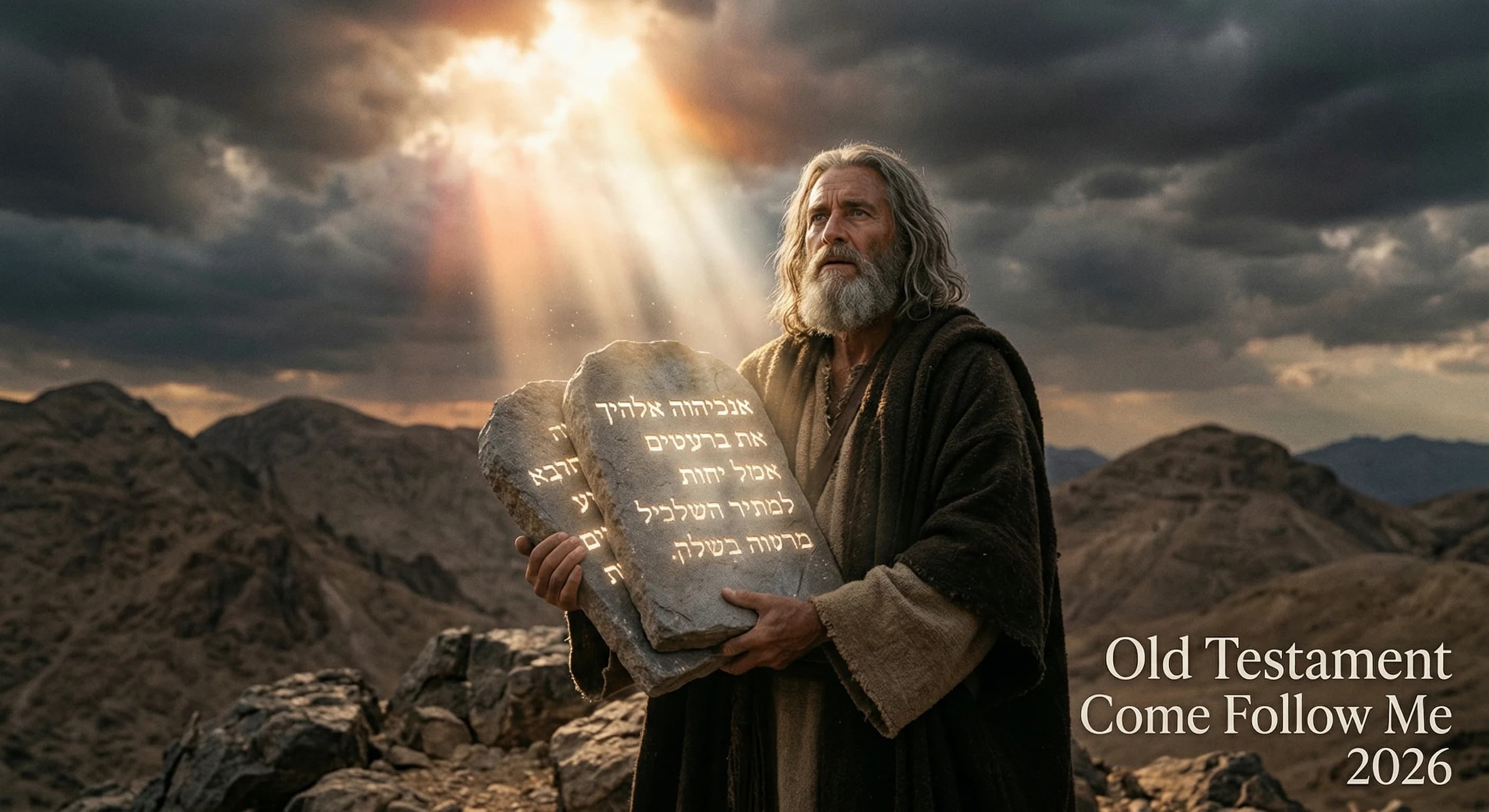 Ten Commandments -- Study with Original Hebrew and LDS Cross-References