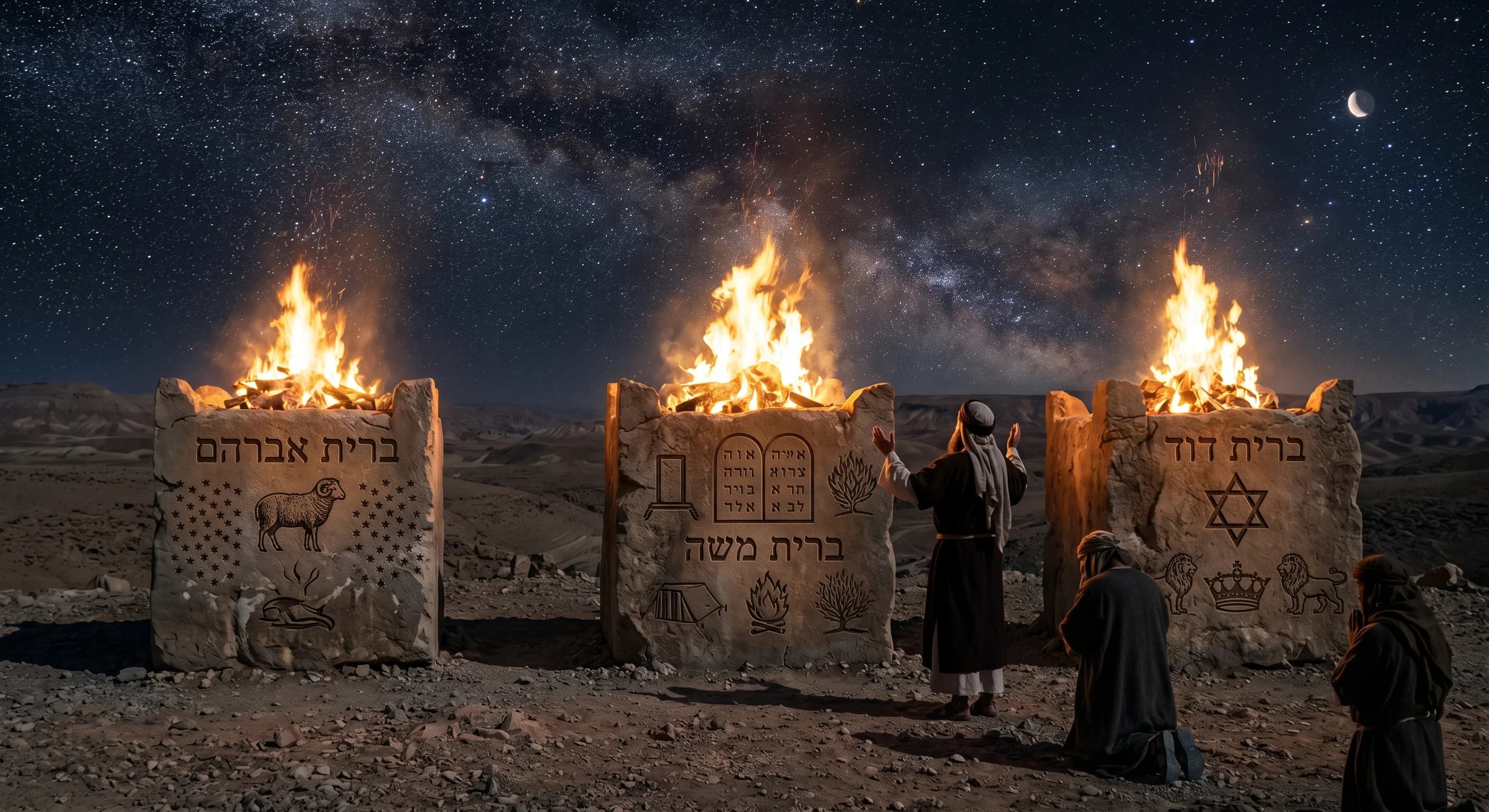 The Three Great Covenants of the Old Testament: Abrahamic, Mosaic, and Davidic