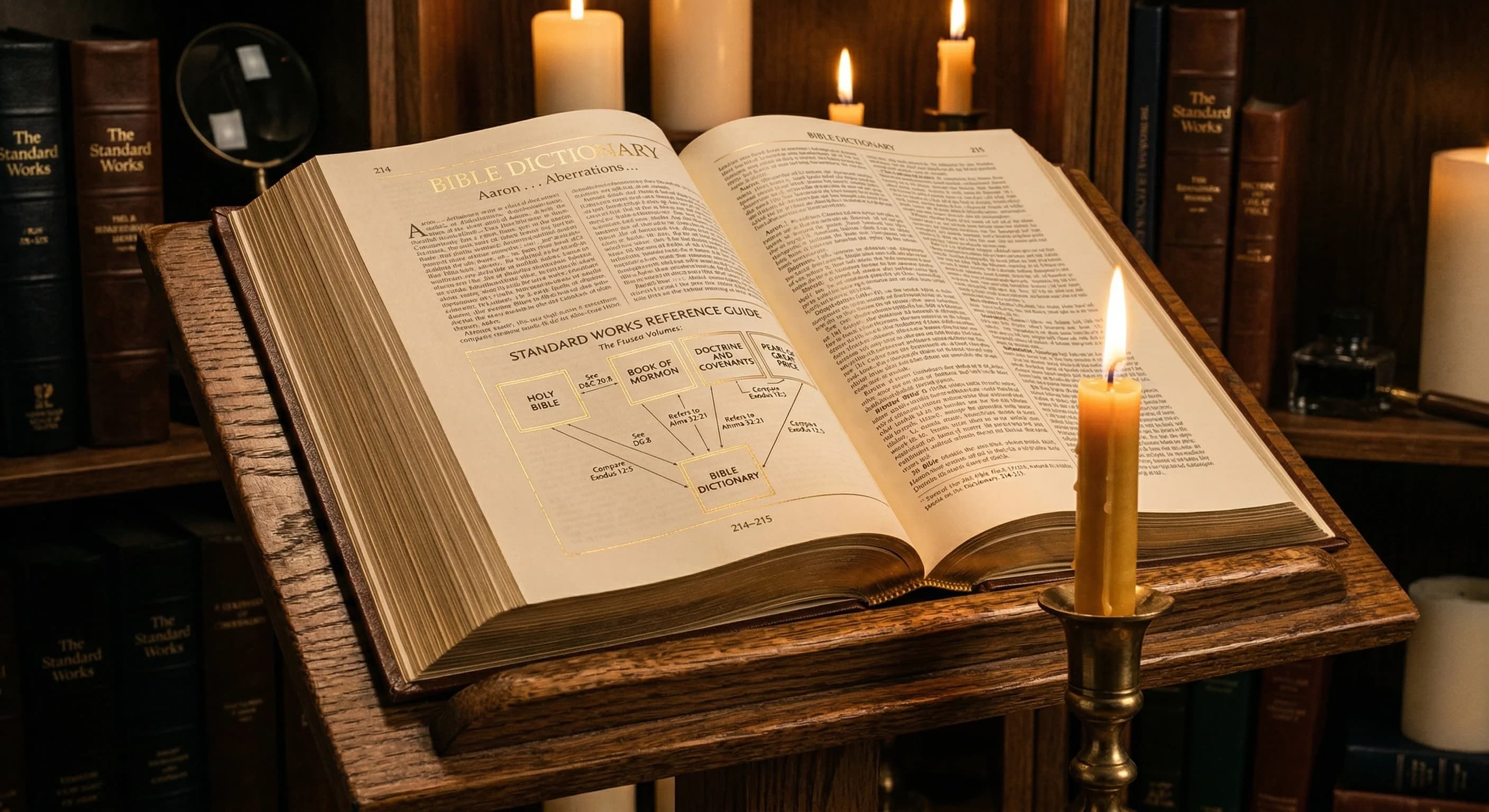 Bible Dictionary -- An LDS Study Reference That Connects All Five Volumes