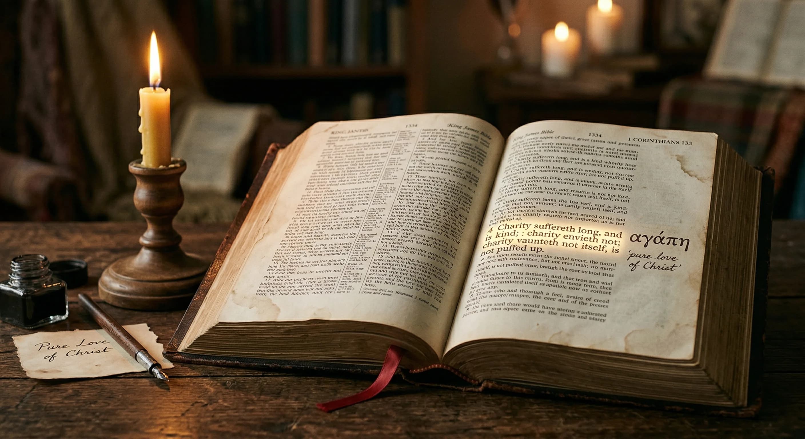 What Does 'Charity' Really Mean? Lost Meanings in the King James Bible