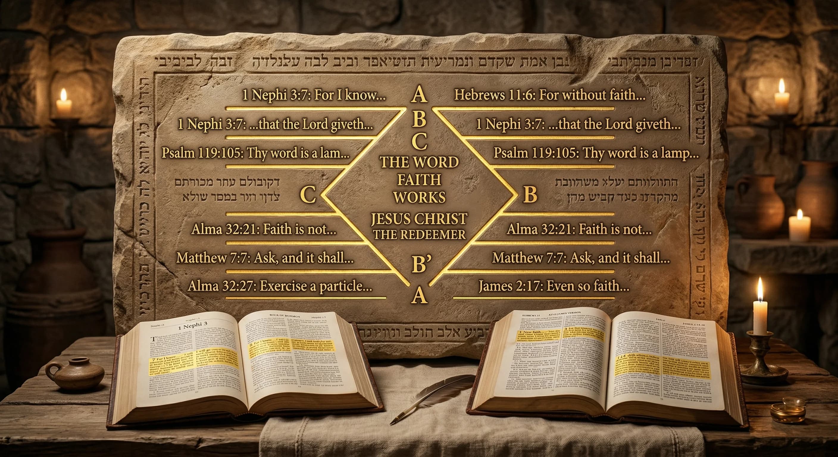 Chiastic Structures: The Hidden Mirror Patterns Woven Through Scripture