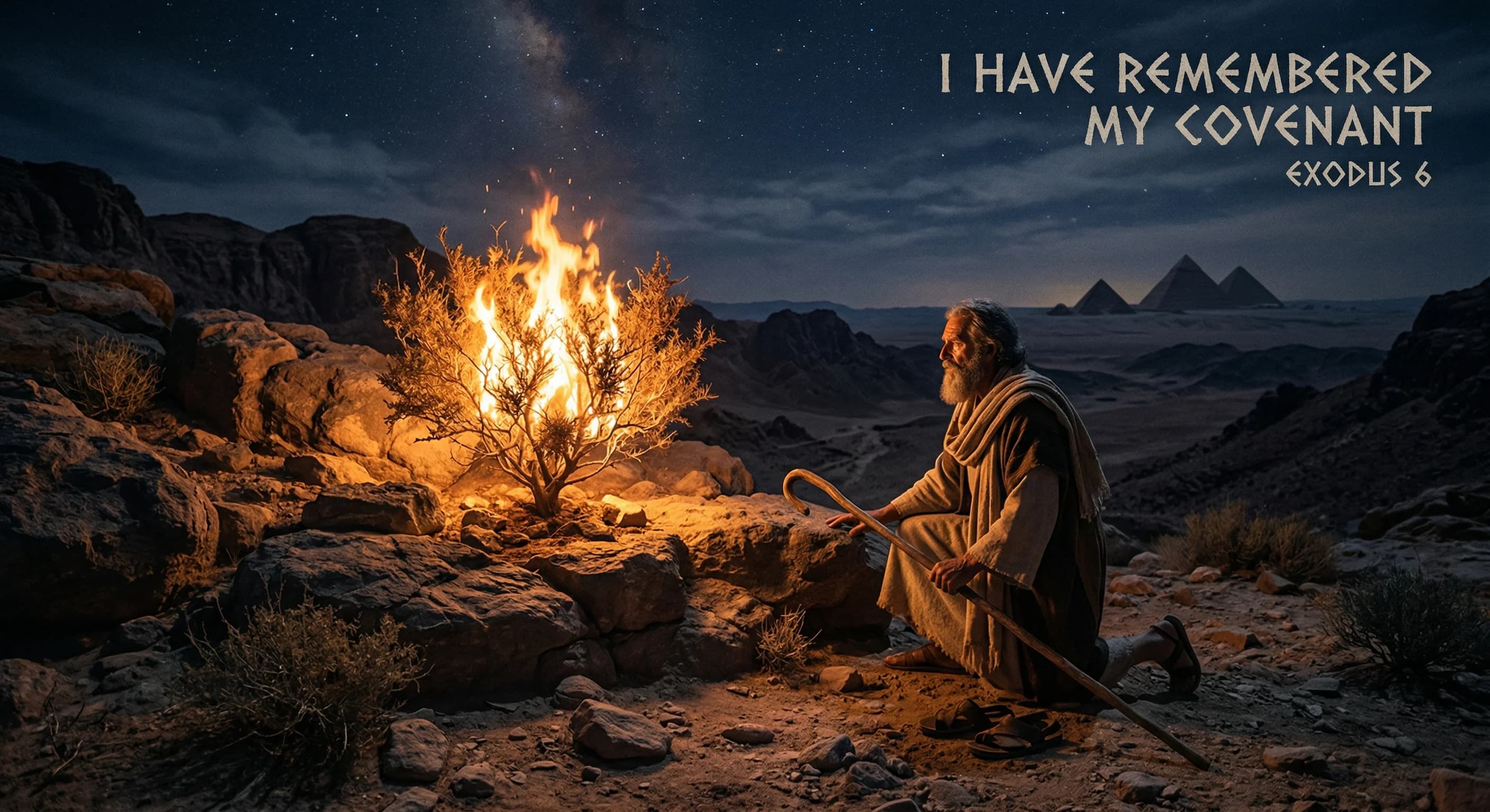 Exodus 1-6 Study Guide -- "I Have Remembered My Covenant"