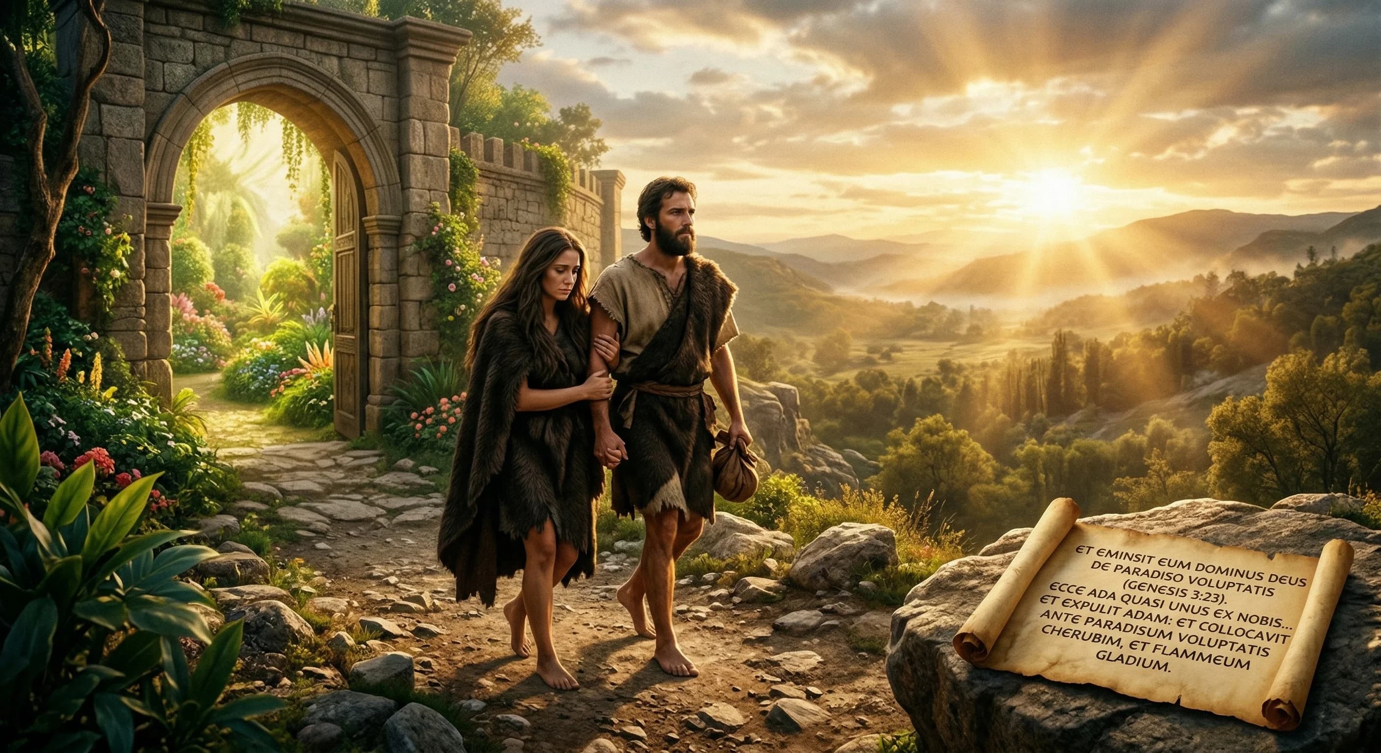 Genesis 3-4, Moses 4-5 Study Guide -- "The Fall of Adam and Eve"