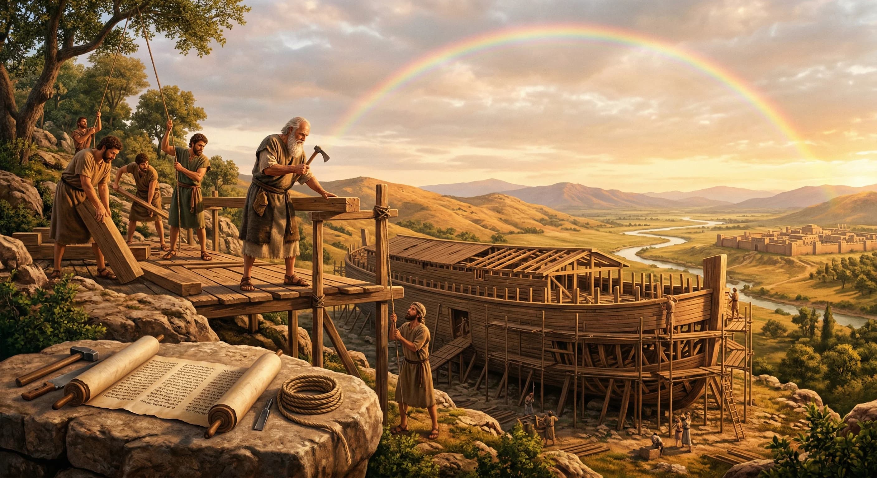 Genesis 6-11, Moses 8 Study Guide -- "Noah Found Grace"