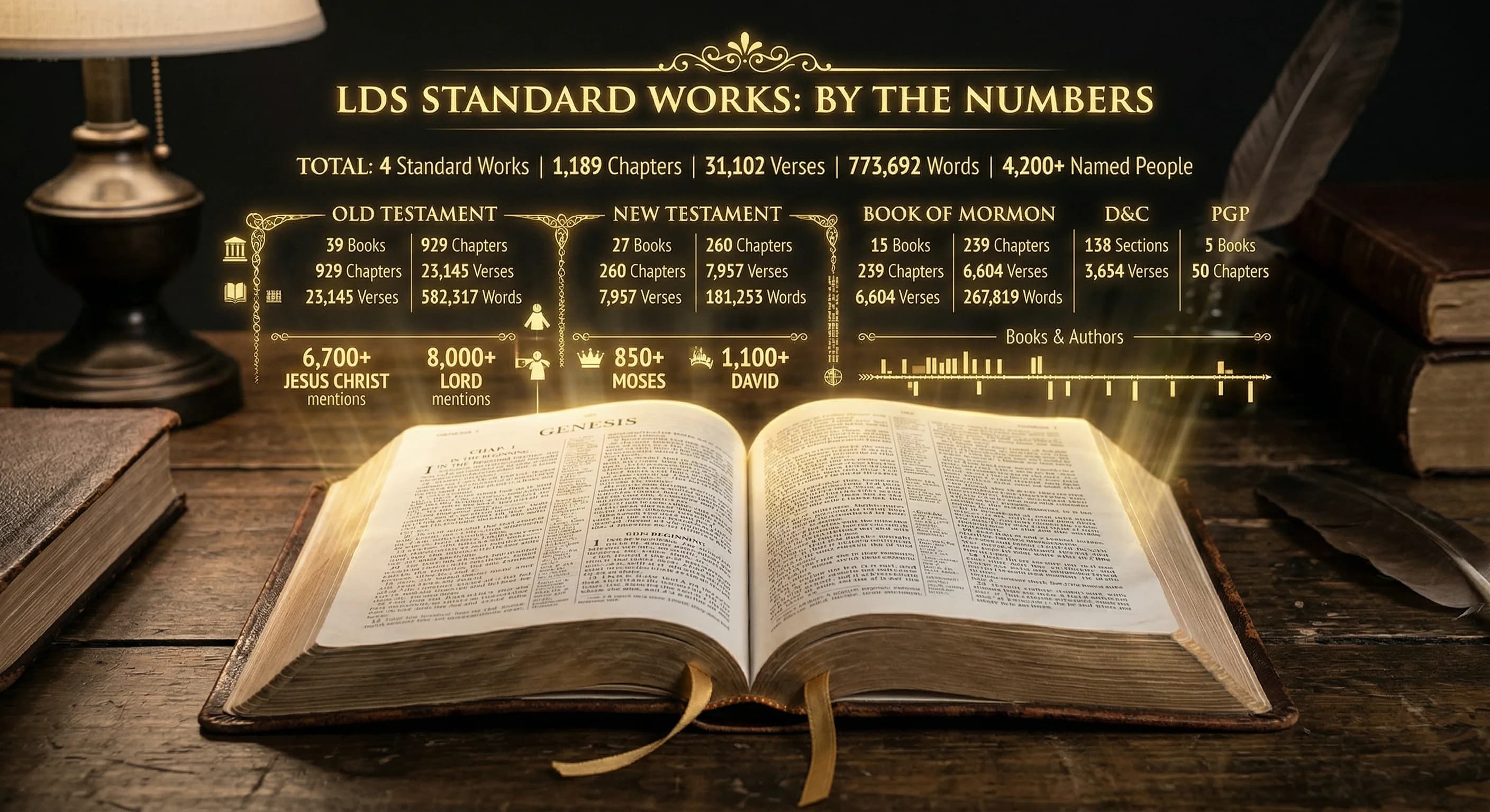 Scripture Stats -- Fascinating Facts About the Standard Works
