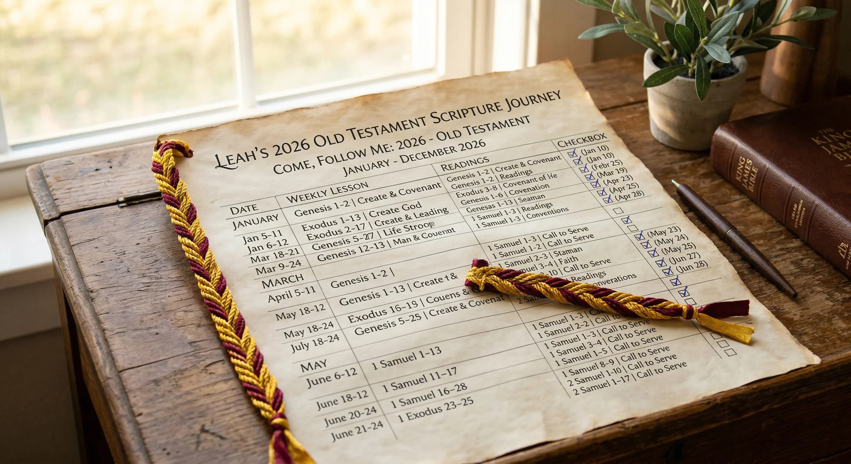 Study Plans -- How Structured Reading Helps You Actually Finish the Scriptures
