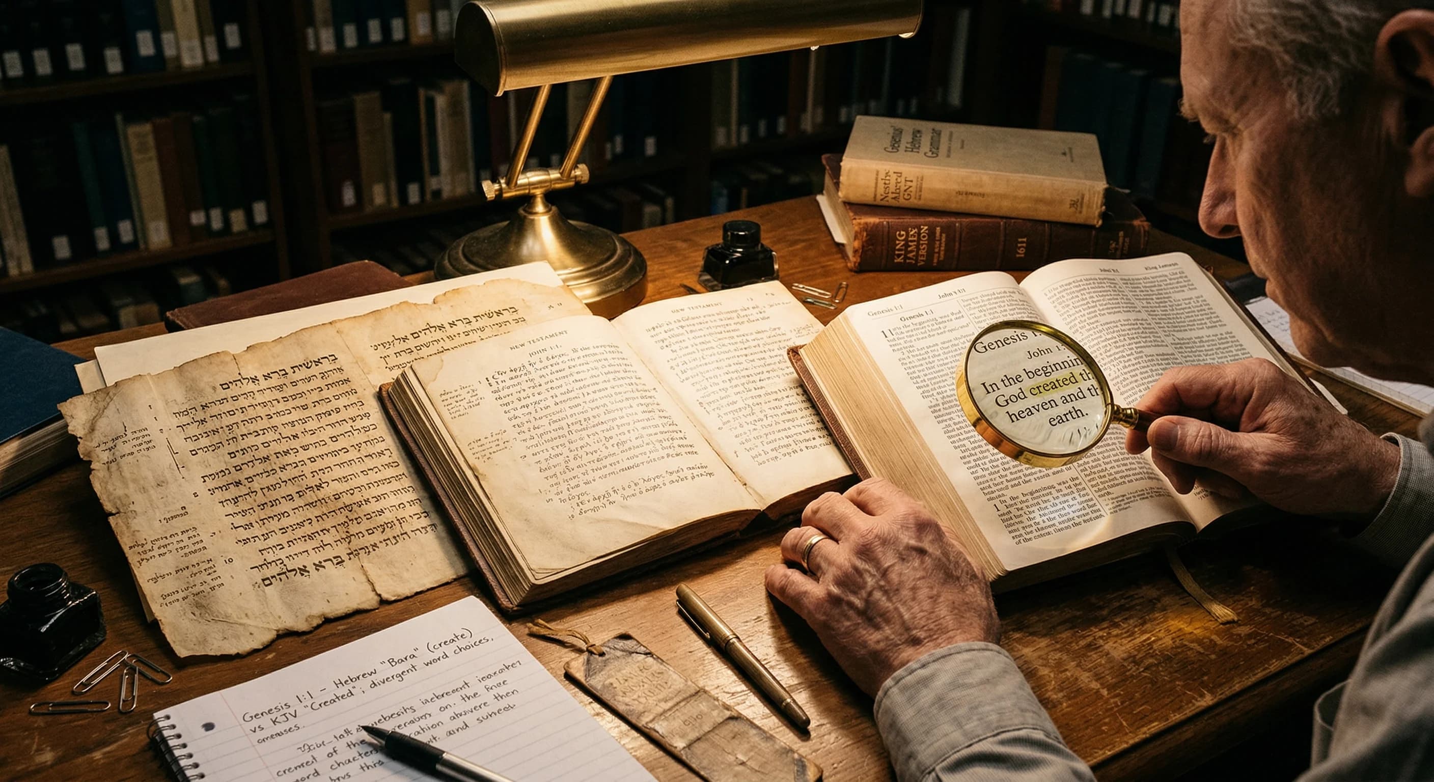 Translation Forensics: Where the KJV Diverges from the Hebrew and Greek