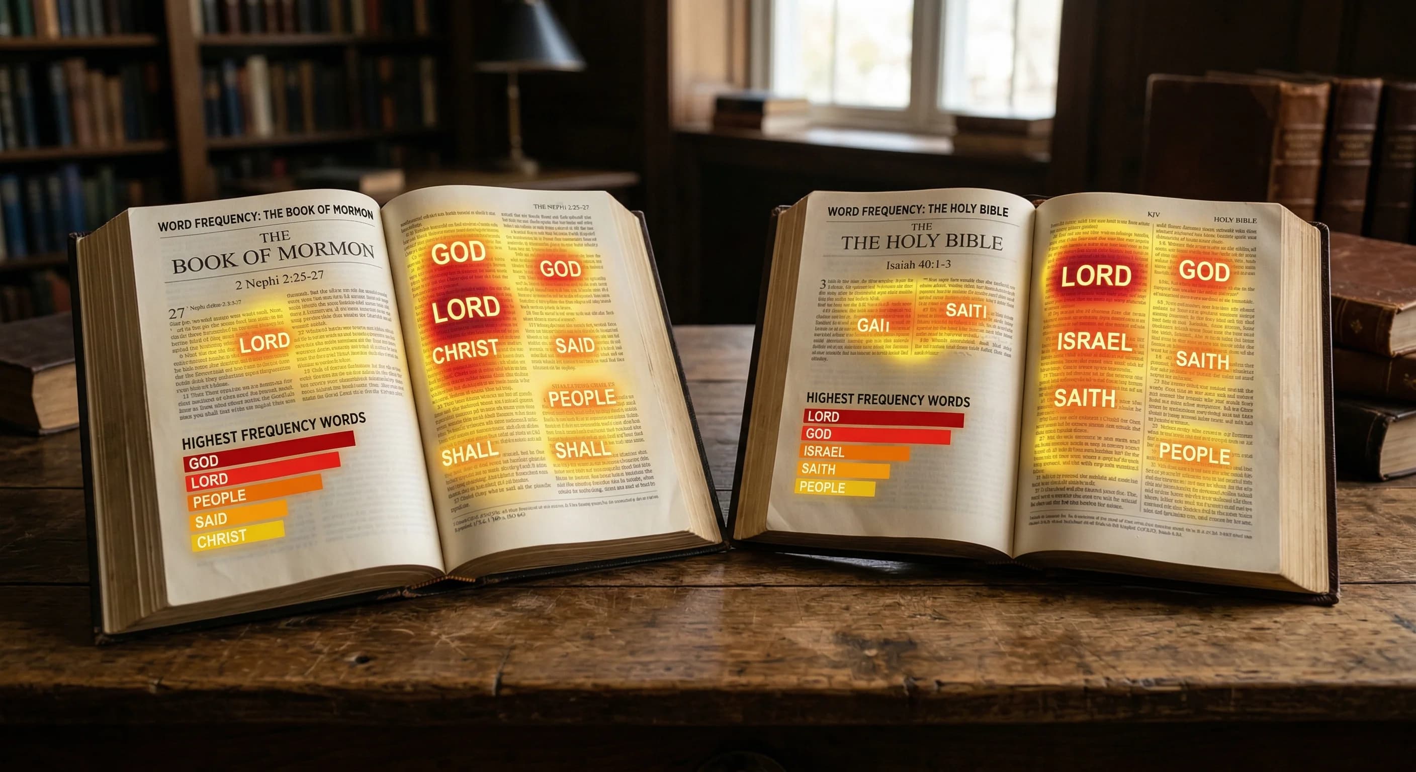 Scripture Heatmap